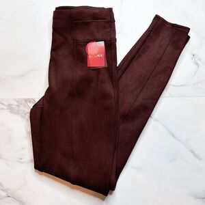 NWT Spanx Faux Suede Leggings